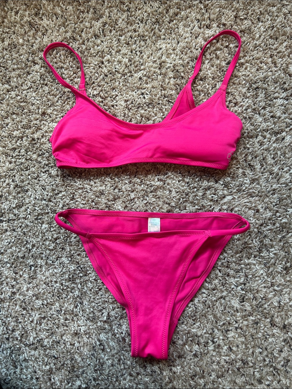 Dorina Hot Pink Bikini Set